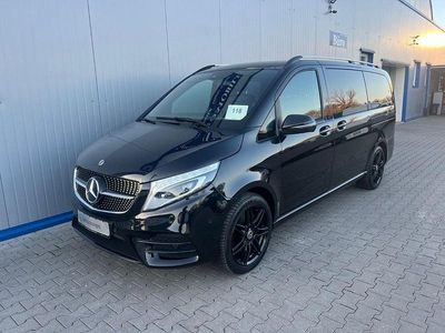 Gebraucht Mercedes V250 AMG line 190 PS (139 kW) 2021 Obsidianschwarz metallic Van / Kleinbus