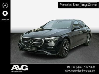Gebraucht Mercedes E300 Advanced 204 PS (150 kW) 2024 Lack obsidianschwarz Limousine