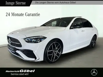 Gebraucht Mercedes C300 AMG 258 PS (189 kW) 2025 Unilack polarweiß Limousine