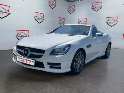 Gebraucht Mercedes SLK200 Sport 184 PS (135 kW) 2013 Weiss Cabrio