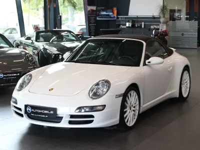 Gebraucht Porsche 911 Carrera 4S Cabriolet Sport 355 PS (261 kW) 2007 Weiß Cabrio