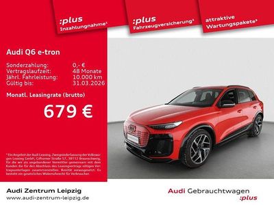 Gebraucht Audi Q6 e-tron Ambiente 284 kW (387 PS) 2025 Soneirarot metallic SUV