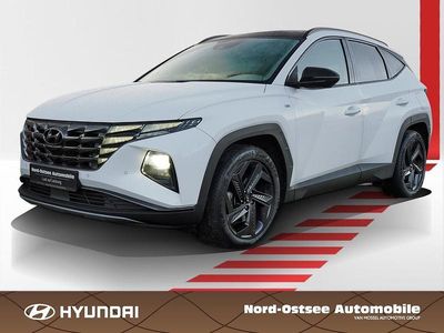 Second-hand Hyundai Tucson Blackline 180 CP (132 kW) 2023 Alb SUV