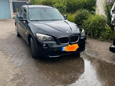 gebraucht BMW X1 E86, xDrive 20d, Navi, Leder, schwarz