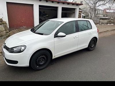 Gebraucht VW Golf VI 122 PS (89 kW) 2009 Weiß Kleinwagen