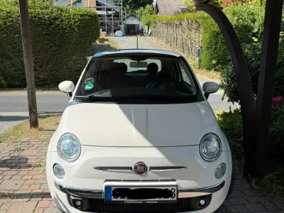 Gebraucht Fiat 500 Lounge 69 PS (50 kW) 2013 Weiß Kleinwagen