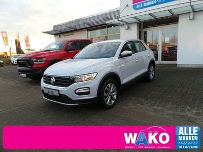 Gebraucht VW T-Roc Style 116 PS (85 kW) 2020 White silver metallic (metallic) SUV