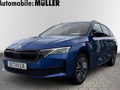 Neu Skoda Octavia SportLine 150 PS (110 kW) 2026 Blau Kombi