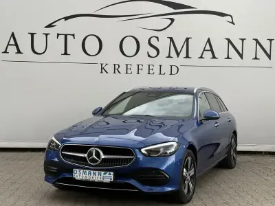 Gebraucht Mercedes C300e Advanced 313 PS (230 kW) 2023 Spektralblau  metalliclack Kombi