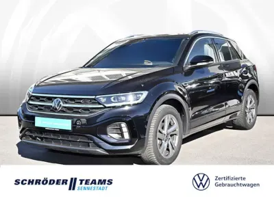 Usata VW T-Roc R-line 110 CV (80 kW) 2024 Nero SUV