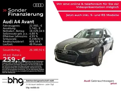 Gebraucht Audi A4 Ambiente 163 PS (119 kW) 2023 Schwarz Kombi