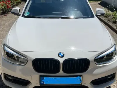 Gebraucht BMW 116 Sport Line 109 PS (80 kW) 2016 Weiß Kleinwagen