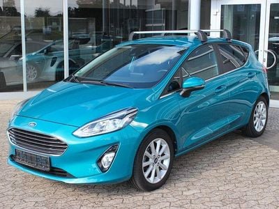 Gebraucht Ford Fiesta Titanium 101 PS (74 kW) 2018 Blau Kleinwagen