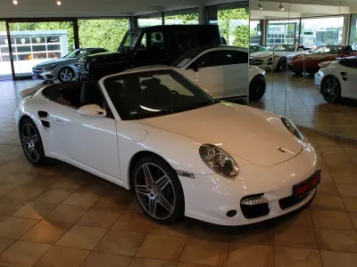 Gebraucht Porsche 911 Turbo Cabriolet 480 PS (353 kW) 2008 Weiß Cabrio