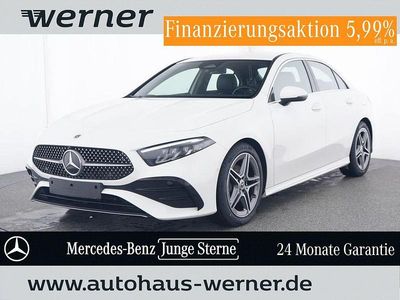 Gebraucht Mercedes A200 Advanced 164 PS (120 kW) 2025 Unilack polarweiß Limousine