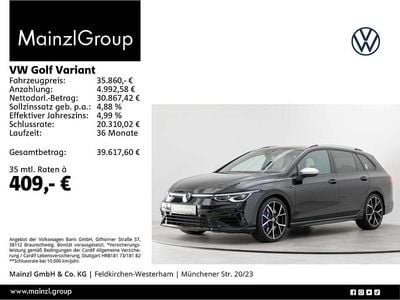 Deep black perleffekt (metallic) Gebraucht 2022 VW Golf VIII R Kombi | 35.860 € (Guter Preis)