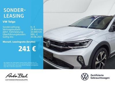Gebraucht VW Taigo Pro 116 PS (85 kW) 2024 Silber (reflexsilber metallic) SUV