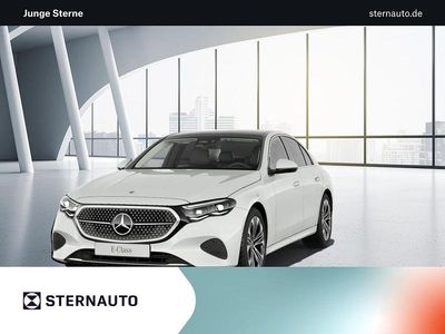 Gebraucht Mercedes E200 Advanced Plus 204 PS (150 kW) 2024 Manufaktur lack manufaktur opalithweiß bright Limousine