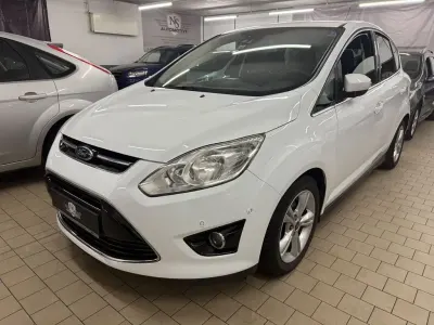 Usata Ford C-MAX Titanium 125 CV (91 kW) 2014 Bianco Monovolume