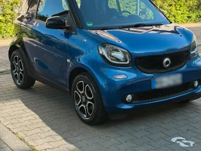Brugt Smart ForTwo Coupé 71 HK (52 kW) 2015 Blå Coupe