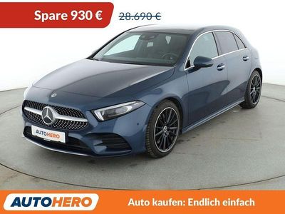 Gebraucht Mercedes A250 AMG line 224 PS (164 kW) 2019 Blau Limousine