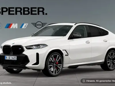 Gebraucht BMW X6 M Sport 530 PS (389 kW) 2025 Weiß SUV