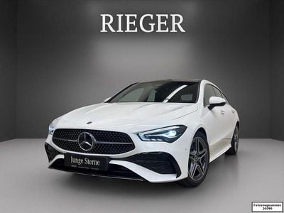 Gebraucht Mercedes CLA250 Shooting Brake AMG line 224 PS (164 kW) 2024 Weiß Kombi