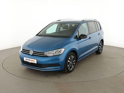 Usata VW Touran IQ Drive 150 CV (110 kW) 2020 Blu Monovolume