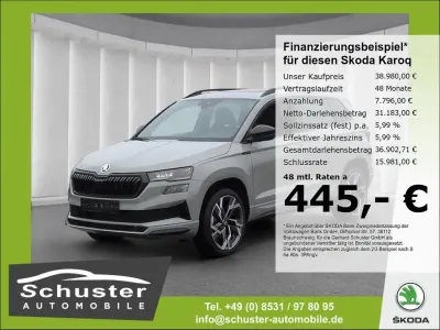 Neu Skoda Karoq SportLine 150 PS (110 kW) 2026 Grau SUV