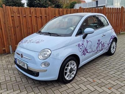 Gebraucht Fiat 500 Lounge 69 PS (50 kW) 2009 Azzurro Kleinwagen