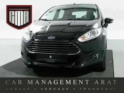 Gebraucht Ford Fiesta Trend 80 PS (58 kW) 2015 Schwarz (metallic) Kleinwagen