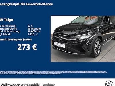 Neu VW Taigo Life 116 PS (85 kW) 2025 Schwarz SUV