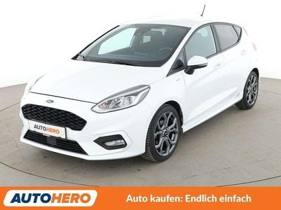Usata Ford Fiesta ST-Line 140 CV (102 kW) 2018 Bianco Utilitaria