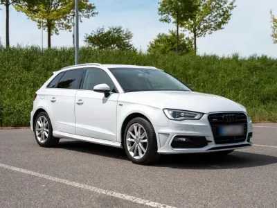 Gebraucht Audi A3 S-Line 184 PS (135 kW) 2014 Weiß Limousine