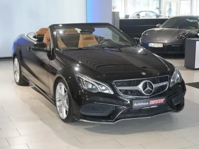Gebraucht Mercedes E350 AMG line 252 PS (185 kW) 2013 Schwarz Cabrio