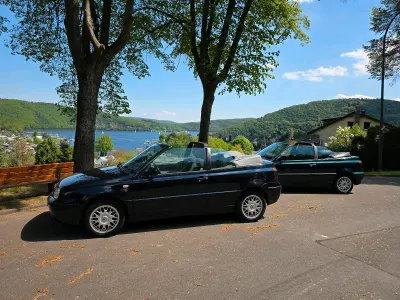 Occasion VW Golf 75 ch (55 kW) 2000 Bleue Cabriolet