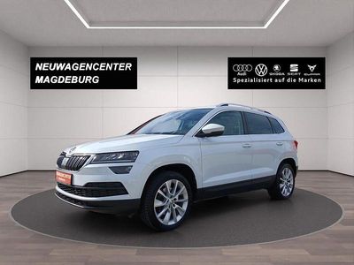 Moonweiss metallic Gebraucht 2018 Skoda Karoq Style SUV | 18.470 € (Fairer Preis)