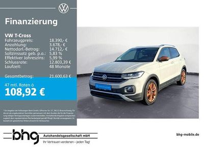 Gebraucht VW T-Cross 110 PS (80 kW) 2022 Grau SUV