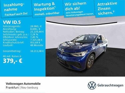Gebraucht VW ID.5 Pro Performance 150 kW (204 PS) 2022 2p blue dusk metallic (metallic) SUV