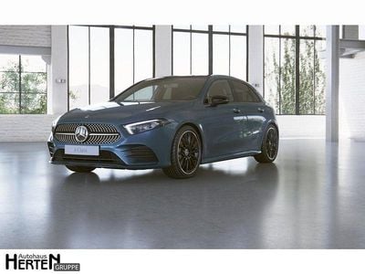 Usata Mercedes A250 AMG line 224 CV (164 kW) 2022 Blu Berlina