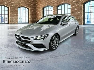 Iridiumsilber metallic Gebraucht 2021 Mercedes CLA250 Shooting Brake AMG Kombi | 33.900 € (Etwas zu teuer)