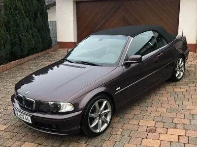 Gebraucht BMW 320 Cabriolet 170 PS (125 kW) 2002 Violet Cabrio