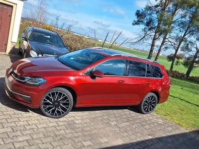 Brugt VW Golf VII Highline 150 HK (110 kW) 2019 Rød Sedan
