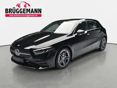 Brugt Mercedes A180 AMG line 136 HK (100 kW) 2025 Sort Hatchback