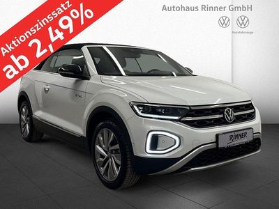 Gebraucht VW T-Roc Cabriolet Goal 150 PS (110 kW) 2025 Weiß Cabrio