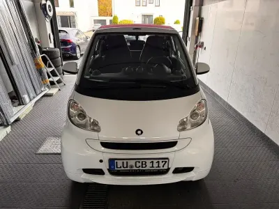 Brugt Smart ForTwo Cabrio Pulse 84 HK (61 kW) 2011 Hvid Cabriolet
