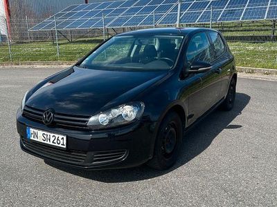 Gebraucht VW Golf VI Trendline 86 PS (63 kW) 2010 Schwarz Kleinwagen