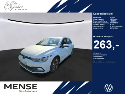 Gebraucht VW Golf VIII Move 110 PS (80 kW) 2024 Pure white Limousine