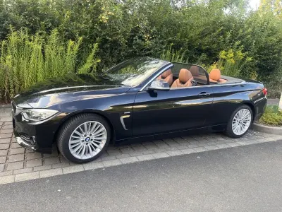 Gebraucht BMW 430 Cabriolet Luxury Line 252 PS (185 kW) 2016 Schwarz Cabrio
