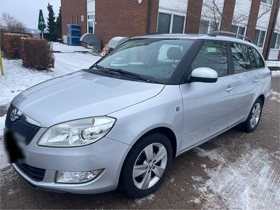 Gebraucht Skoda Fabia 2014 Silber Kombi